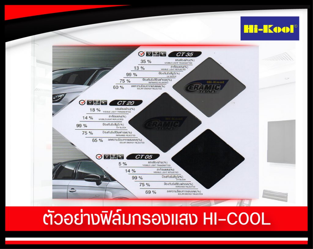 ฟิล์มกรองแสงHi-kool