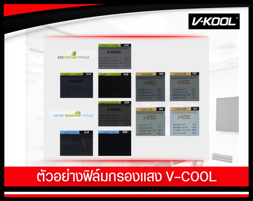 ฟิล์มกรองแสงv-kool