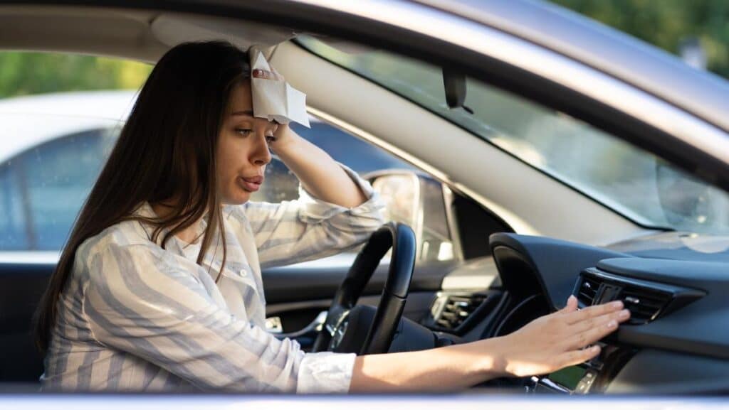 hot car aircon