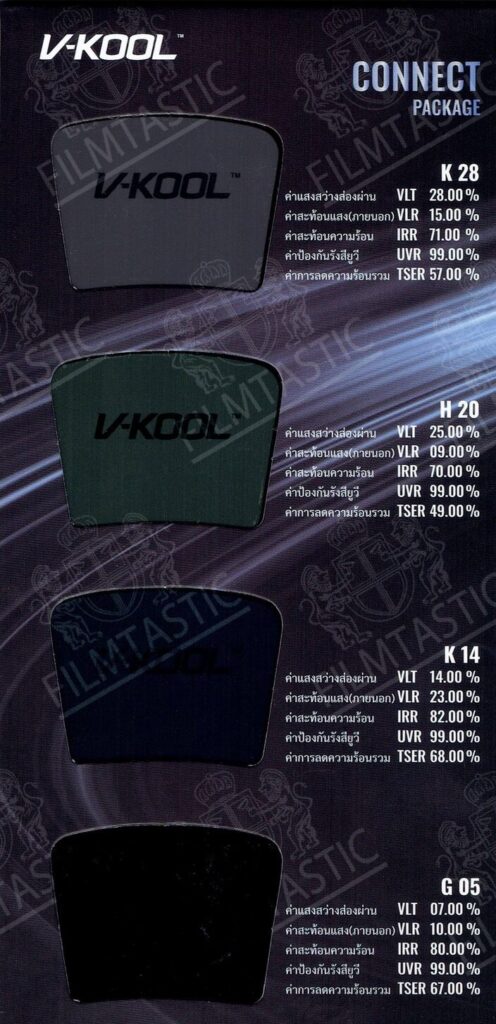 ฟิล์ม v kool connect